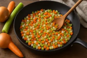 Come si ottiene il soffritto perfetto per i sughi tradizionali? Scopri la scelta delle verdure che fa la differenza