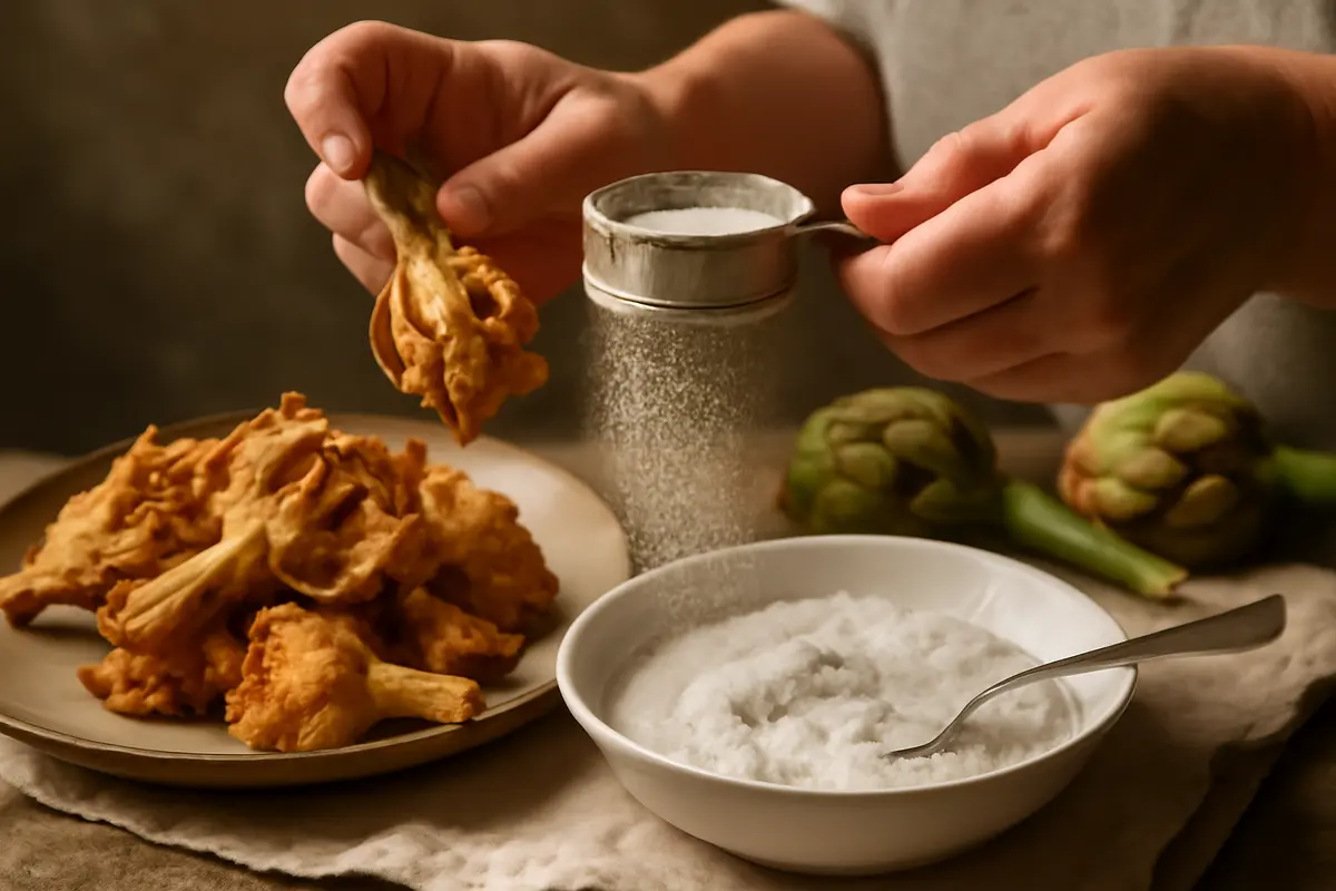Qual è il trucco per carciofi fritti croccanti ma non unti? La tecnica che usavano le massaie