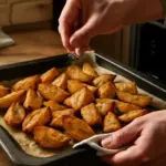 Come cuocere le patate al forno in stile rustico? Segui questo passaggio per una crosticina perfetta