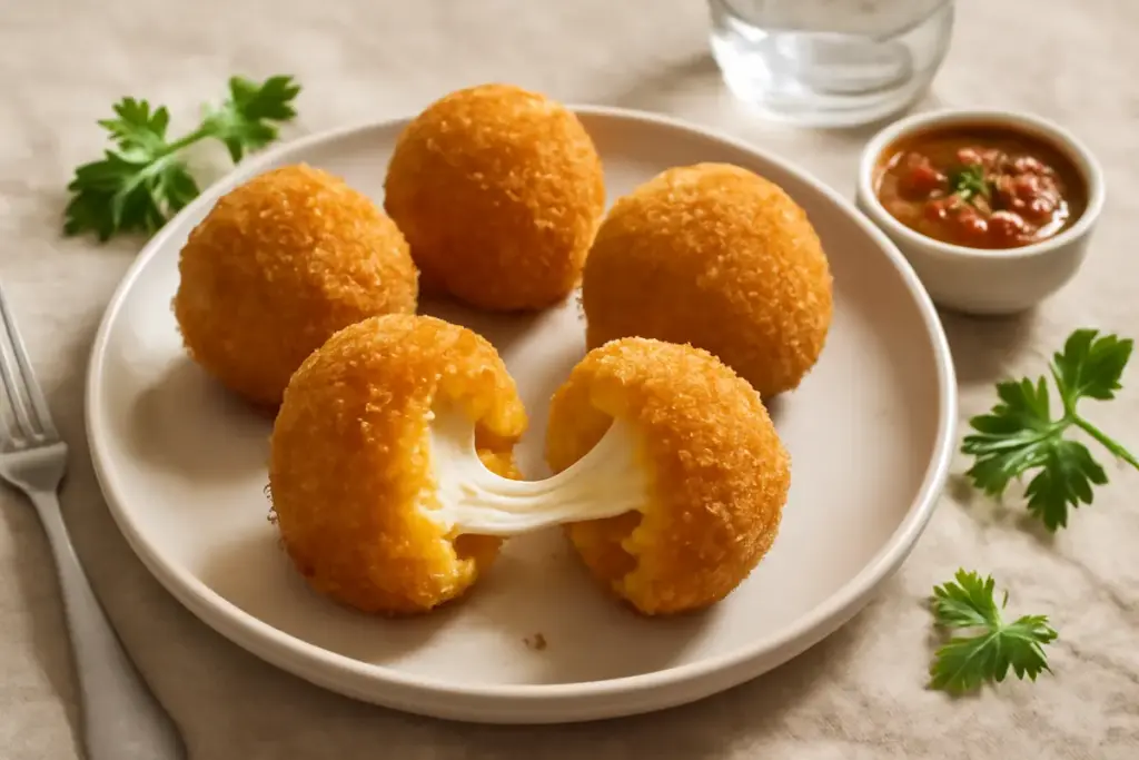Arancini in versione antipasto: un’accortezza per un cuore filante e perfetto