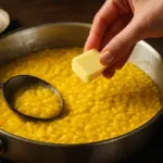 C’è una regola per mantecare il risotto alla milanese? Il burro aggiunto al momento giusto fa la differenza