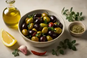 Misto di olive condite: quali aromi aggiungere per ottenere un equilibrio irresistibile