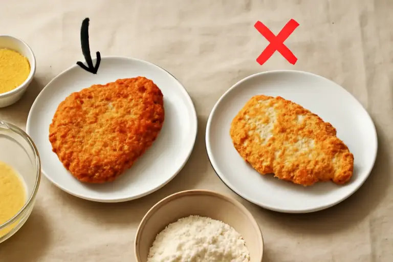 Gli errori più comuni nelle cotolette di pollo fatte in casa? Il dettaglio che cambia la croccantezza della panatura