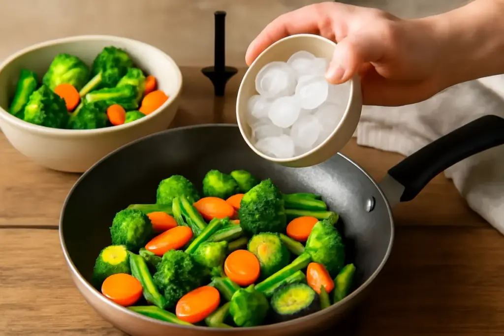 Come cuocere le verdure in padella senza farle perdere colore e sapore? Prova questo consiglio della tradizione
