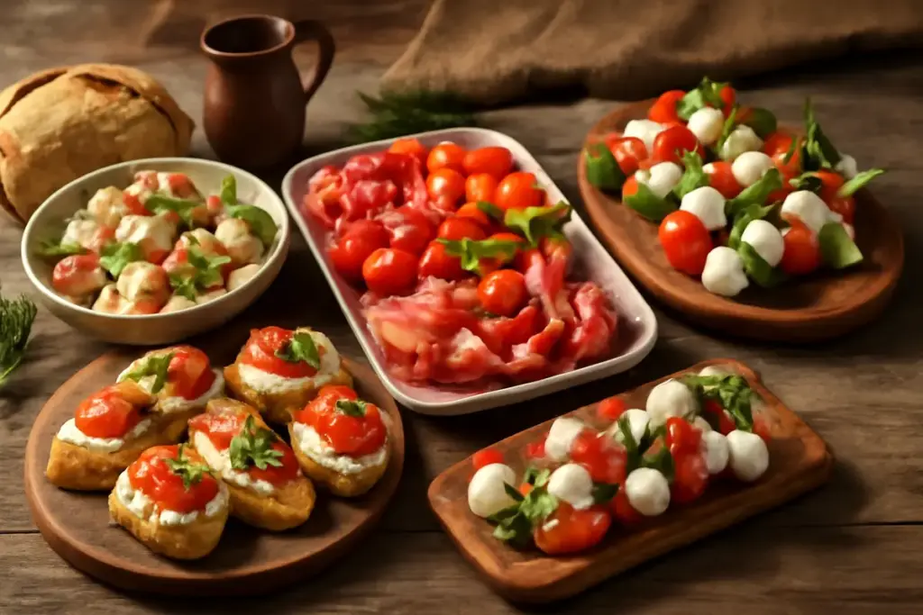 Antipasti freddi per buffet rustici: la combinazione di ingredienti che conquista tutti