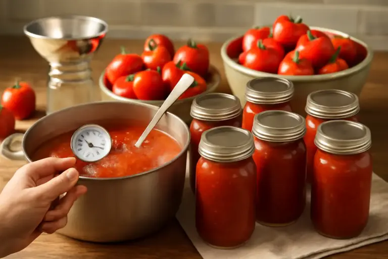 Come si fanno le conserve di pomodoro in casa? Il dettaglio importante per la sicurezza alimentare